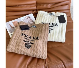 프라다 PRADA 크루넥 스웨터